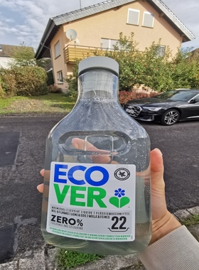 德国直邮 ecover洗衣液婴幼儿宝宝无香儿童敏感肌内衣物可用 有机