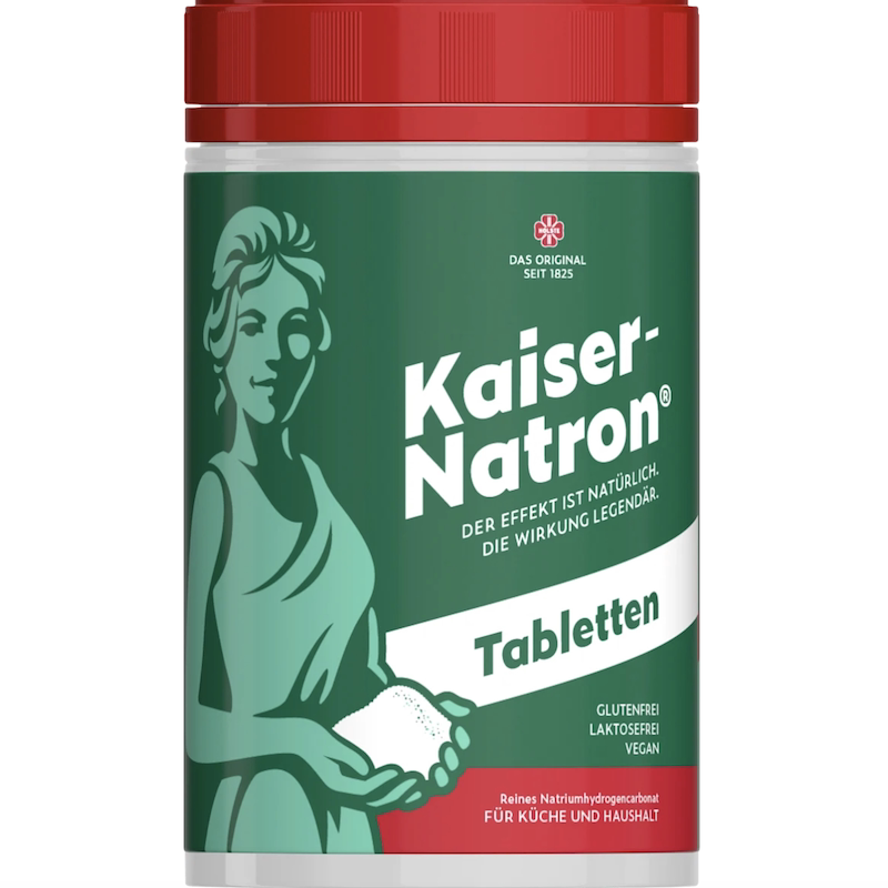 德国直邮 Kaiser-Natron小苏打粉片剂 食用烘焙 清洗水果蔬菜