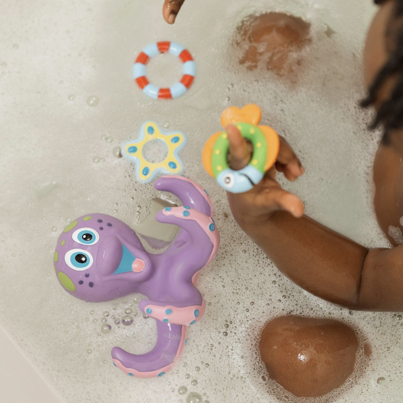 德国直邮 Nuby婴儿宝宝洗澡益智玩具 淋浴泡澡 训练儿童眼手协调