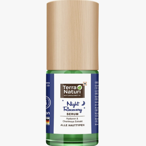 德国直邮Terra Naturi 玻尿酸夜间修护精华 夜晚护理按摩脸部肌肤