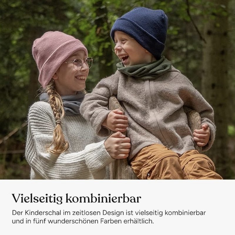 德国直邮 Ehrenkind婴幼儿童围巾 美利奴初剪羊毛围脖 德国制造