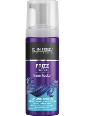 德国直邮 John Frieda Frizz Ease卷发定型泡沫造型摩丝 保湿自然