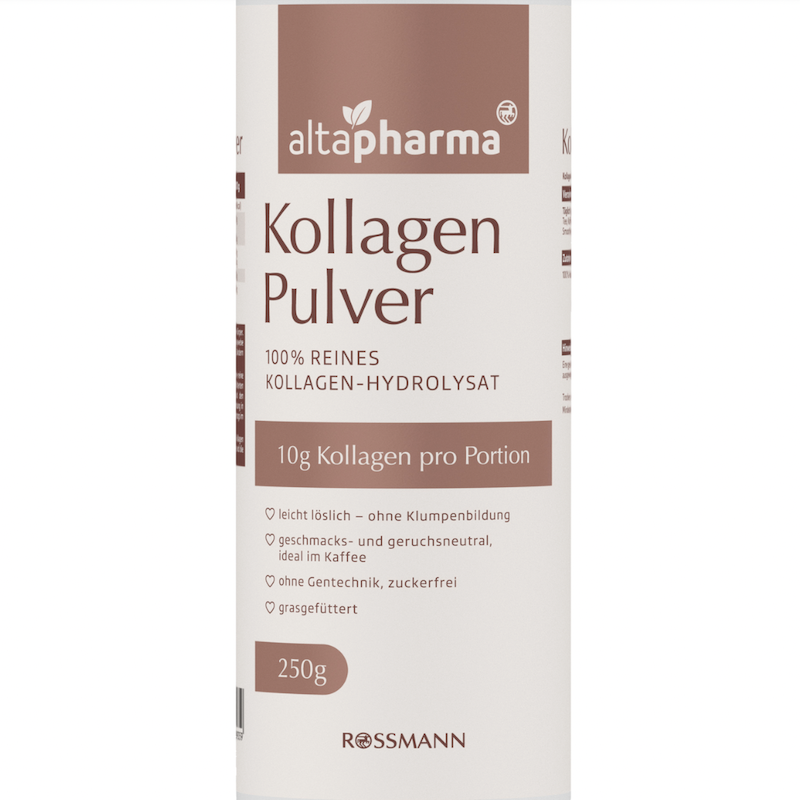 德国直邮altapharma Kollagen水解胶原蛋白肽粉 原液 冲剂 无糖