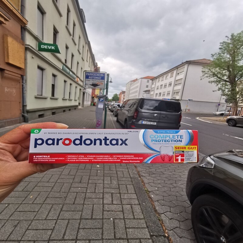 德国直邮parodontax益周适牙膏8种全效洁白牙周护理牙龈缩小75ml