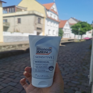 德国直邮balea men男士敏感肌使用洗面奶芦荟保湿洁面凝胶 无酒精