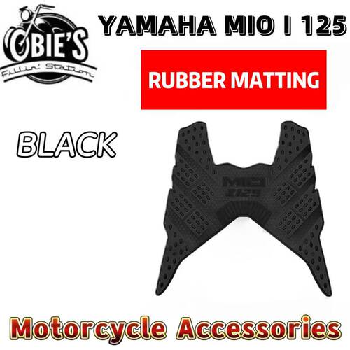 适用于yamaha mio i 125踏板摩托车防滑脚踏垫改装配件跨境工厂