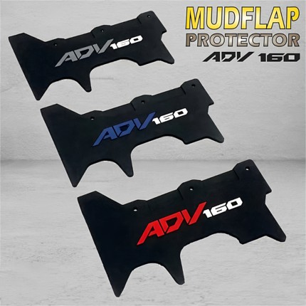 ADV160挡泥板摩托车改装件防溅水防泥瓦保护贴纸装饰拉花