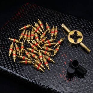 汽车轮胎气门嘴芯真空胎铝合金气门嘴气门针轮胎橡胶真空胎补胎