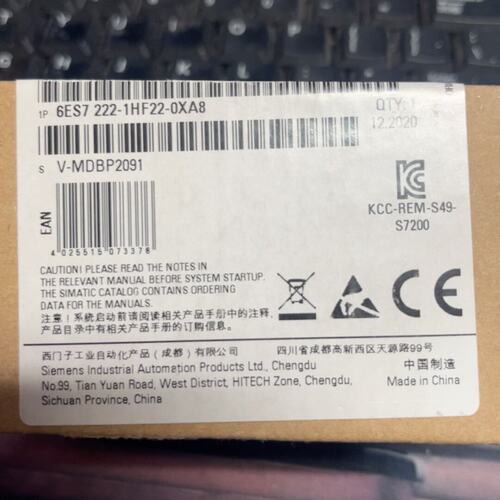 议价6ES7222-1HF22-0XB8 西门子可维修