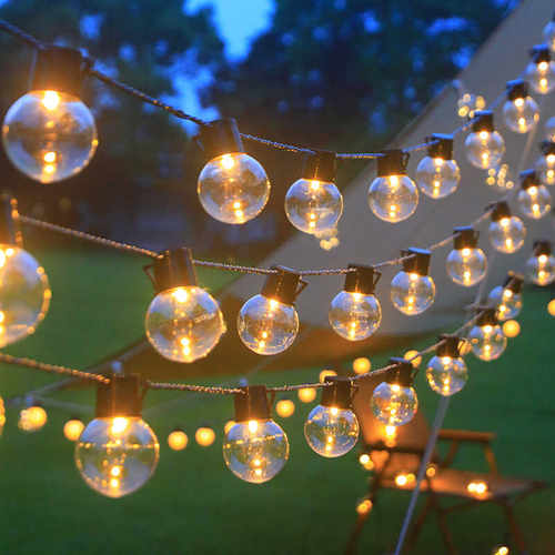 露营氛围灯串户外防水摆摊灯