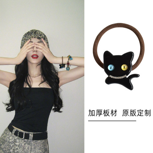 发圈精致水钻头绳尾扎头发绳