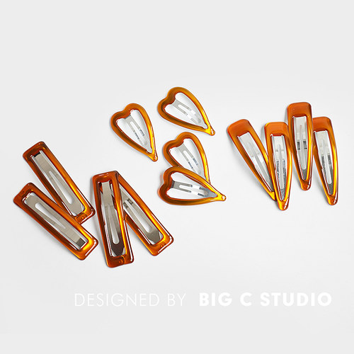 韩系少女百搭刘海侧边夹BB夹