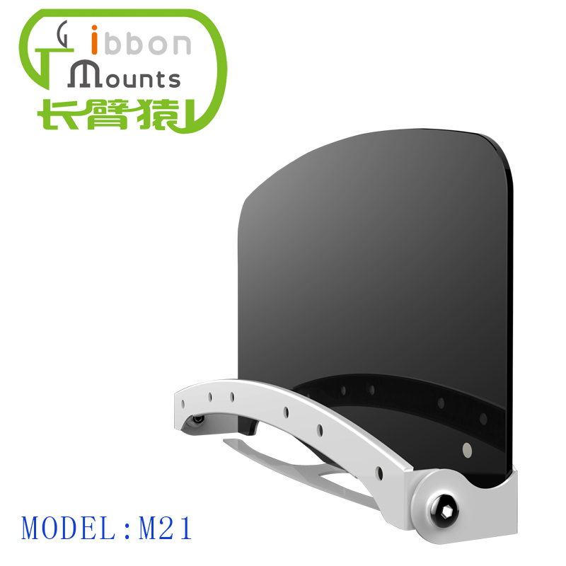 长臂猿M21电视机支架液晶电视机顶盒支架DVD钢化玻璃壁挂支架
