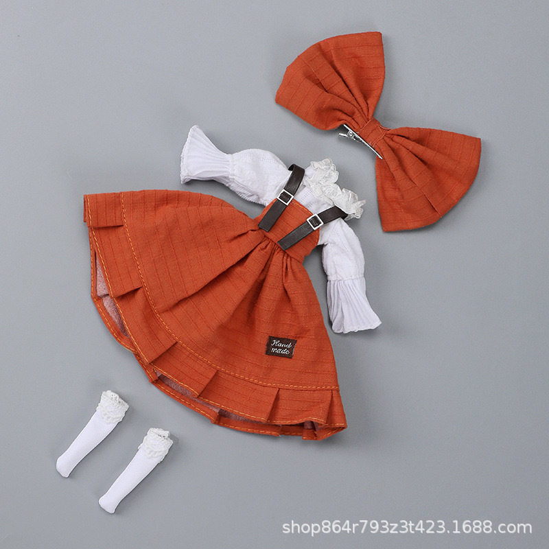 小布娃衣blythe娃娃衣服英伦风格ob24和ob22换装裙子跨境现货批发,节庆用品/礼品,创意玩偶,淘宝优惠券,粉丝福利购,淘宝优惠卷