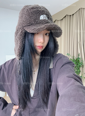 派姐 in Korea北面普标26毛绒防寒护耳帽雷锋帽男女NE3CS57