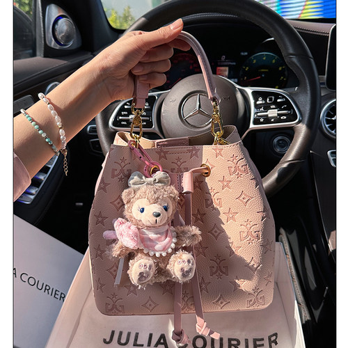 JULIACOURIER压花水桶包折扣