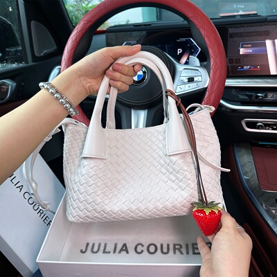 JULIA COURIER编织菜篮子包折扣