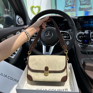 JULIA COURIER小众美拉德通勤腋下包包女2024新款复古包单肩斜挎