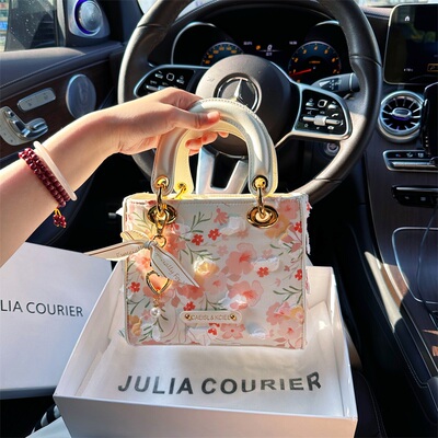 JULIA COURIER花朵戴妃包折扣