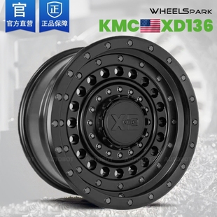 美国KMC轮毂XD136 20寸霸王龙17寸牧马人坦克300普拉多越野改装