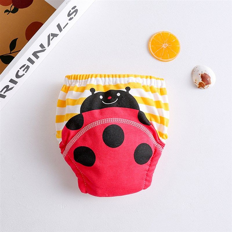 新款日系婴儿纱布尿裤防水可洗隔尿裤尿布兜宝宝学习裤拉拉裤,婴童尿裤,布尿裤,淘宝优惠券,粉丝福利购,淘宝优惠卷