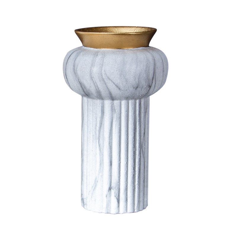 仿石纹大口径陶瓷花瓶北欧家居绿植盆栽摆件园艺轻奢大理石纹花盆,特色手工艺,其他特色工艺品,淘宝优惠券,粉丝福利购,淘宝优惠卷