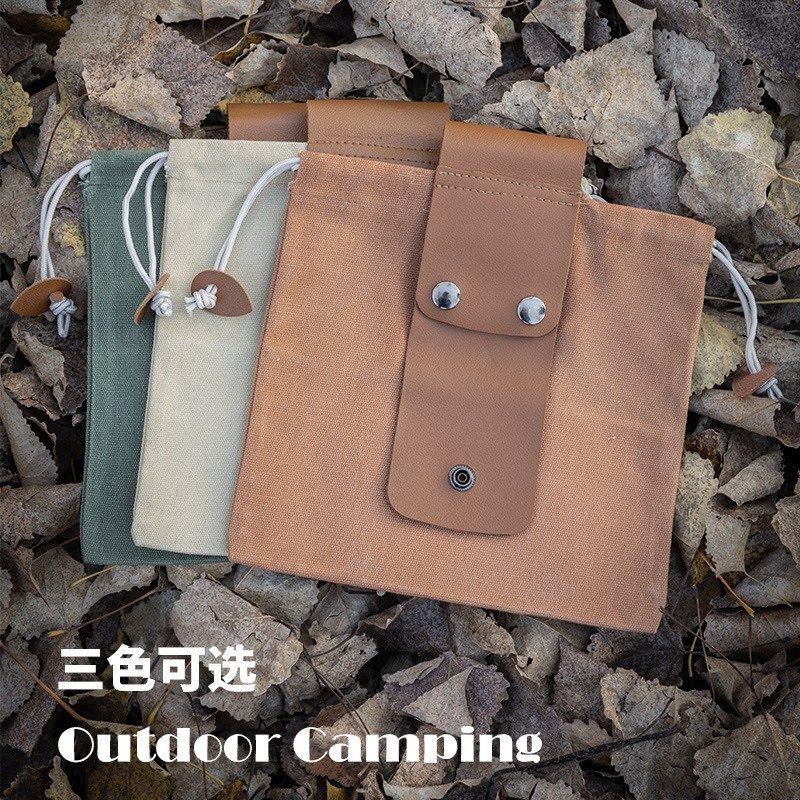 户外觅食袋果子采摘袋腰挂工具腰包袋束口袋折叠帆布工具收纳包,运动/瑜伽/健身/球迷用品,其他运动护具,淘宝优惠券,粉丝福利购,淘宝优惠卷