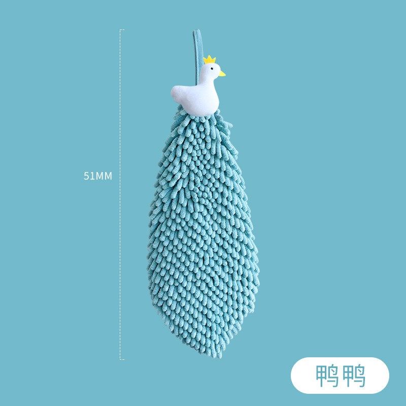 卡通动物不掉毛儿童毛巾 可爱挂式厨房吸水雪尼尔兔子擦手巾,家庭/个人清洁工具,厨房擦手巾,淘宝优惠券,粉丝福利购,淘宝优惠卷