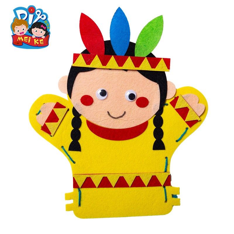 美可手工感恩节贺卡iy材料包不织布手偶玩具套手表演互动幼儿园,玩具/童车/益智/积木/模型,其它玩具,淘宝优惠券,粉丝福利购,淘宝优惠卷
