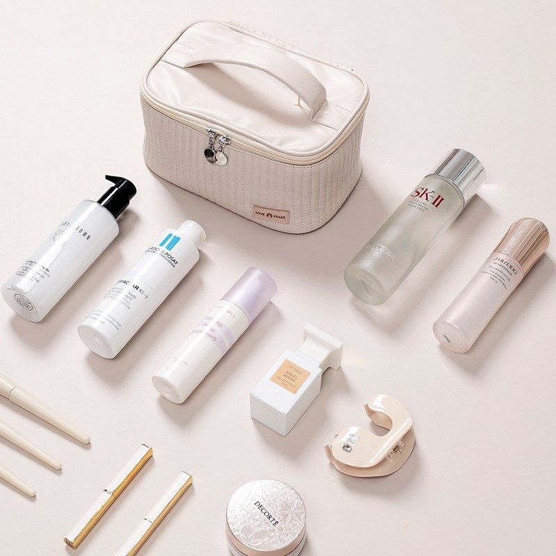 时尚蛋糕行李箱化妆包PU手提洗漱化妆品收纳便携旅行护肤品收纳袋,收纳整理,其他收纳袋,淘宝优惠券,粉丝福利购,淘宝优惠卷
