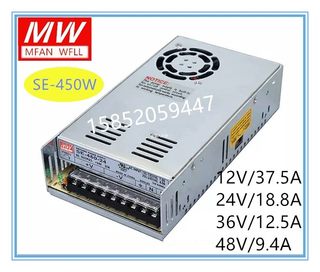 明纬SE-450-24/12V开关电源24V/18.8A SE-350-24V/14.6A 350W450W