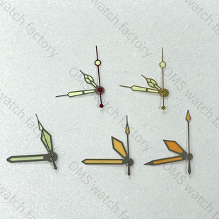 代用精工手表指针改装菱形针/夜光适用SKX007款NH35A/36A机芯