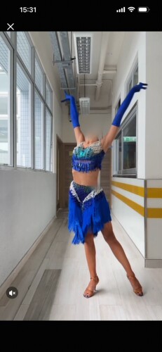拉丁舞服女成人拉丁舞演出服成人儿童拉丁舞比赛服表演服
