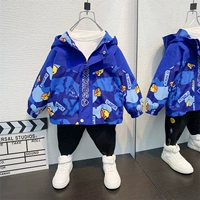 B.Duck, осенняя куртка для мальчиков, детский осенний комплект, коллекция 2022, в западном стиле