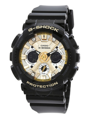 直邮购正品Casio卡西欧女表多功能数字时尚运动手表GMAS120GB-1A