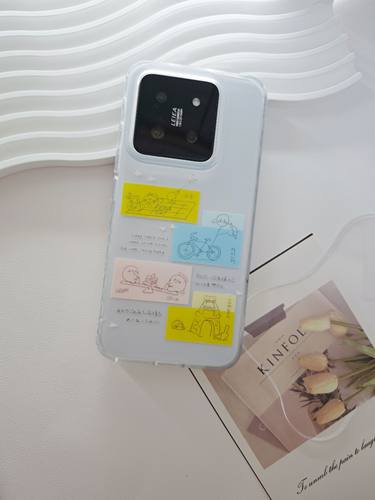 清仓不售后【小团子的一天】原创磨砂透明小米14/14P小米15/15p