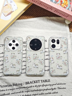 原创喵星派对亮面手机保护壳防摔x8x8ux200promini可爱 OV合集