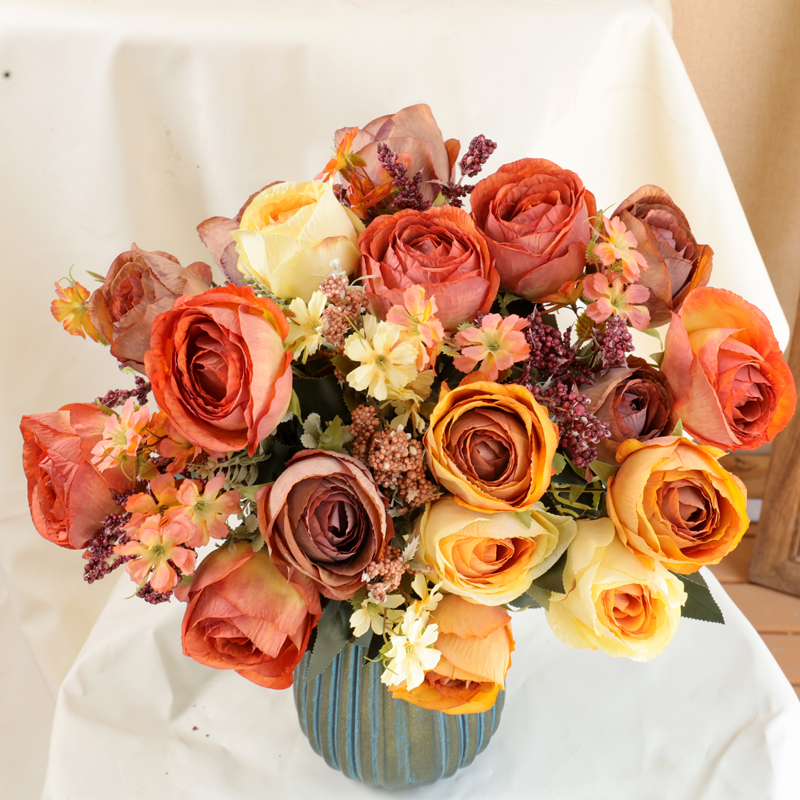 欧式装饰花莱复古大把花