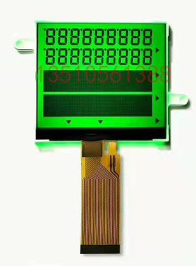 段码黑白屏TN反射VA黑膜 lcd液晶显示屏模块定制开模STN FSTN蓝屏