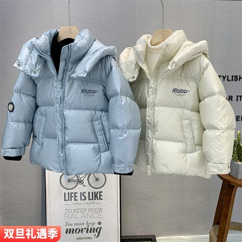 牛哆哆常规男女免洗羽绒服白鸭绒