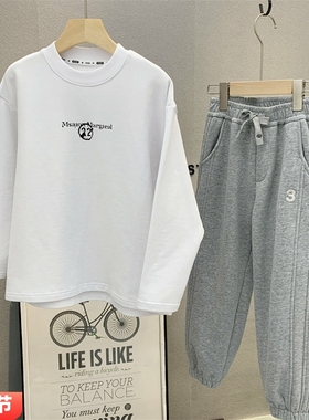 牛哆哆童装儿童韩版磨毛加绒长袖T恤2025冬男女童纯棉打底衫28865