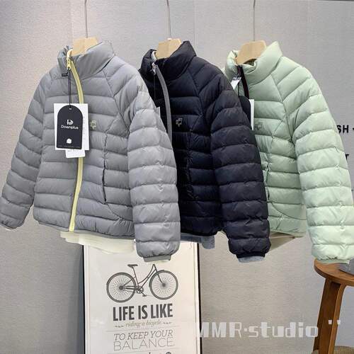 瑭伽童装儿韩版轻薄款羽绒服时尚