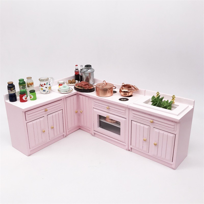 微缩食玩厨房餐具dollhouse