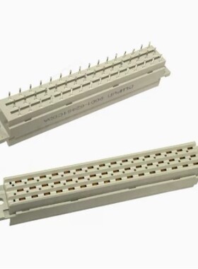 9001-62481C00A 3排48直孔 DIN348 母头 5.08MM 欧式插座