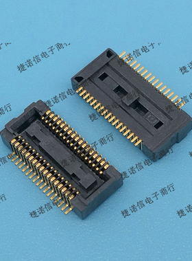 AXK734247G 34pin 0.4mm间距 连接器 原装现货