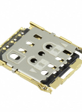 SF15W006S4BR2000 6 针位卡连接器 SIM卡座现货原装