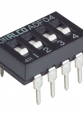 1825002-5 DIP 开关四位 2.54mm间距连接器原装原厂渠道