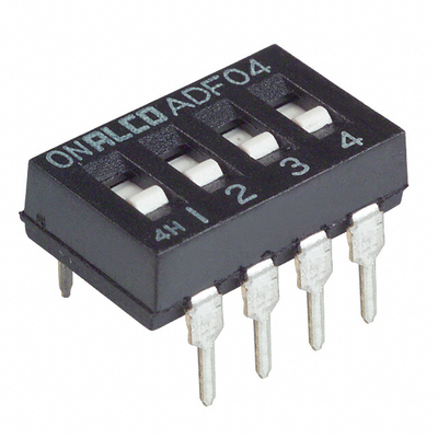 1825002-5 DIP 开关四位 2.54mm间距连接器原装原厂渠道