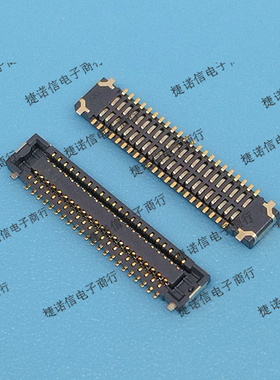 AXE544124 AXE544127 44pin母座0.4mm间距连接器原装现