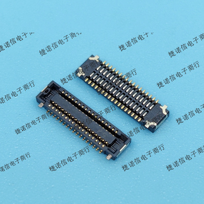 AXE734127 AXE734124 34pin 0.35mm现货原装母座